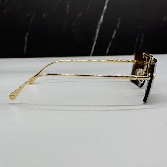 NEW VERSACE VE2245 1002/73 SUNGLASSES MOD 2245 GOLD WOMEN EYEWEAR VE2245 100273 main image 4